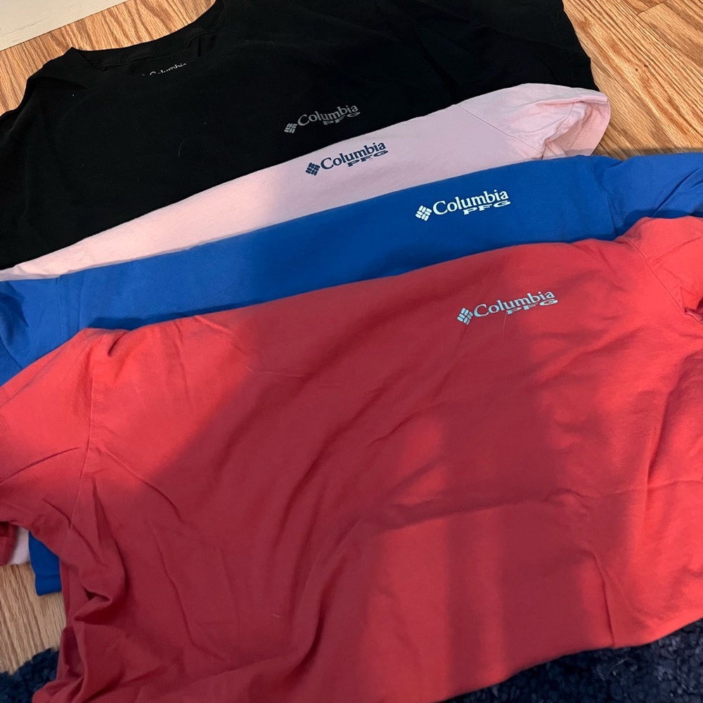 Columbia PFG shirt bundle